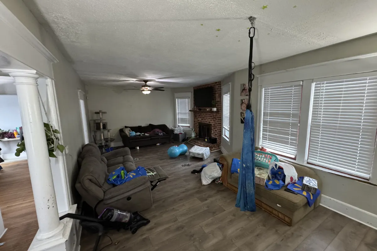 Antes de limpieza - Espacio